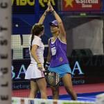 Martita Ortega y Lucía Sainz, en el Estrella Damm Másters Finals