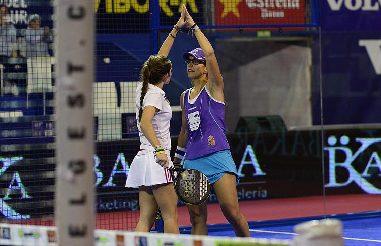 Martita Ortega und Lucía Sainz, in den Estrella Damm Masters Finals