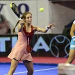 Martita Ortega y Lucía Sainz, en el Estrella Damm Másters Finals