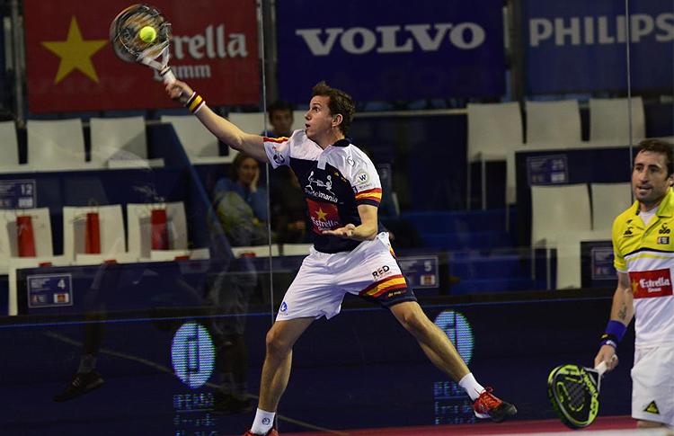 Paquito Navarro y Maxi Grabiel, en el Estrella Damm Másters Finals