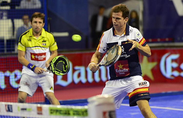 Paquito Navarro y Maxi Grabiel, en el Estrella Damm Másters Finals