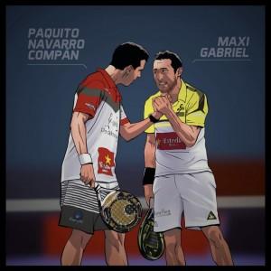 Caricature Paquito Navarro-Maxi Grabiel
