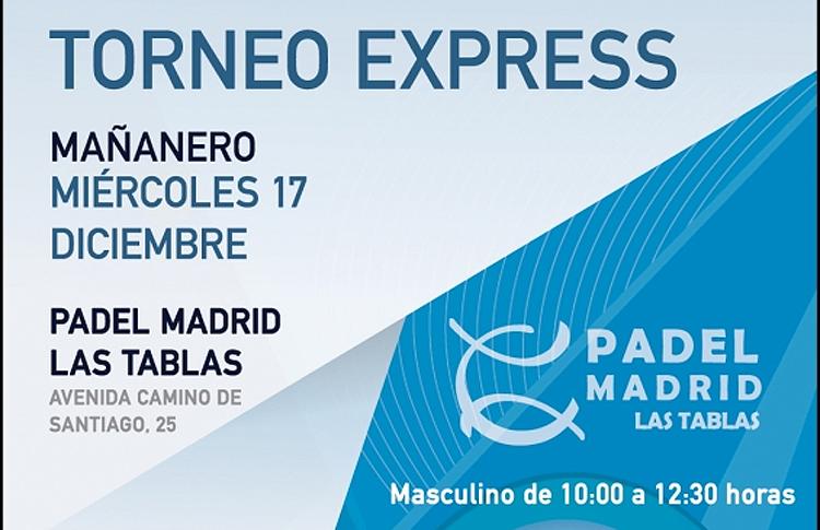 Turnier Expres von Time2Padel in Pádel Madrid Las Tablas