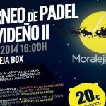 Cartel Torneo Time2Pádel en Moraleja Box