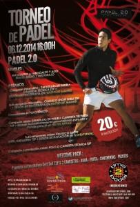 Plakat des Time2Pádel-Turniers im Club Padel 2.0.