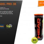 HEAD, la bola de referencia para los federados españoles HEAD Pádel Pro, la bola utilizada por más Federaciones Autonómicas