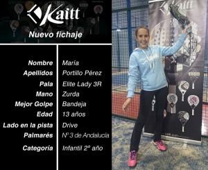 María Portillo, una gran promesa para Kaitt Excellence