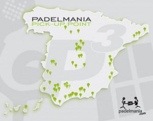 Upphämtningspunkt (P3) i Padelmania