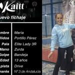 María Portillo, uma grande promessa para a Kaitt Excellence