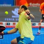 Seba Nerone, espectáculo dentro de la pista