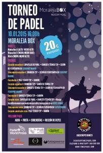 Poster Time2Pádel Turnier in der Moraleja Box