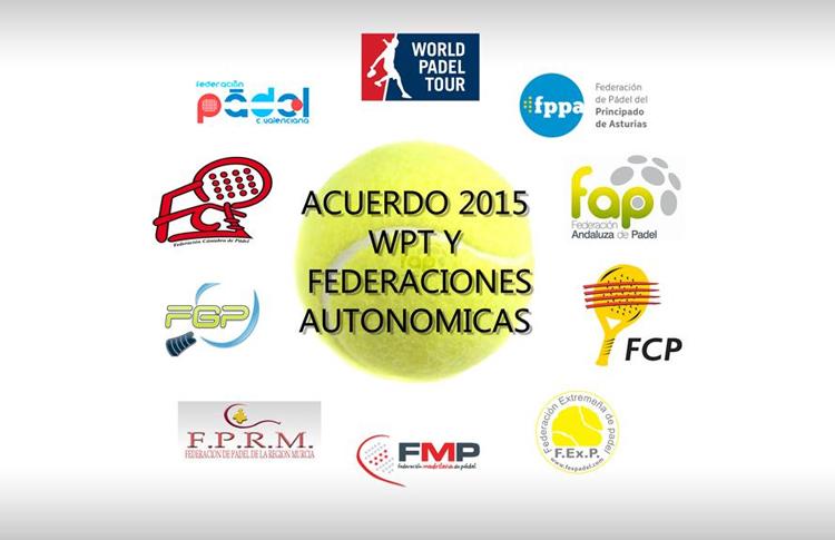 World Pádel Tour y su acuerdo con 9 Federaciones Autonómicas