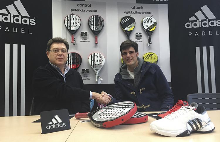 Javier Concepción, nuevo fichaje de Adidas Pádel