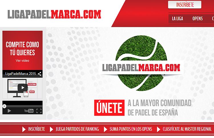 リーガ・マルカ 2015 の公式ウェブサイト