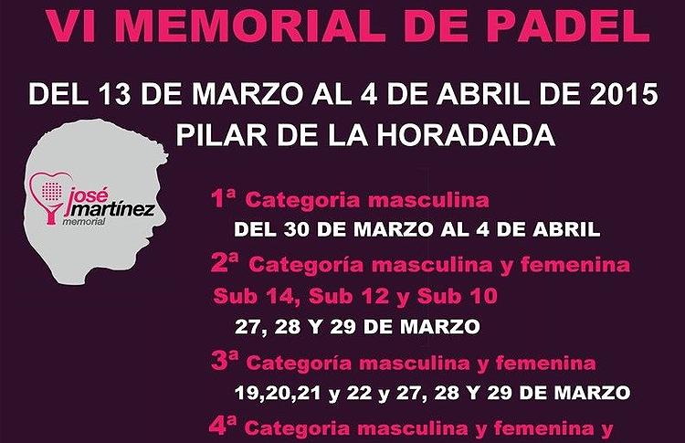 VIª Edición del Memorial José Martínez