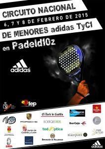 Poster del primo TyC 1 del circuito per bambini Adidas