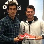 Tito Allemandi firma con Adidas un acuerdo para llevar sus zapatillas