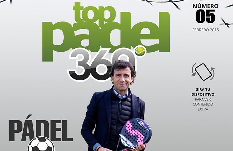 Luis Milla, portada de TopPadel 360