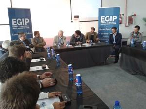 Apresentação do EGIP, primeiro especialista de gerentes de instalações esportivas