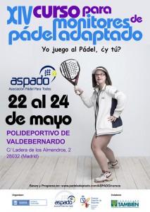 ASPADOが主催する新しいモニターコースのポスター