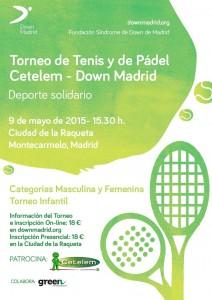 Torneo di tennis e paddle Cetelem - Down Madrid