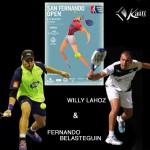 Fernando Belasteguín-Willy Lahoz, sócio da Estrella Damm San Fernando Open