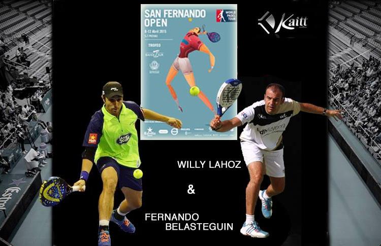 Fernando Belasteguín-Willy Lahoz, Partner in Estrella Damm San Fernando Open folgen