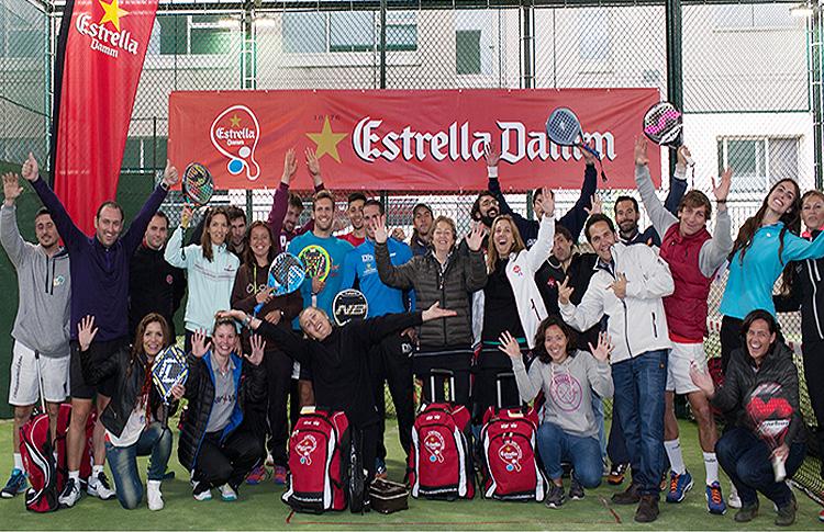 Estrella Damm Circuit passerar genom Club Pádel La Moraleja
