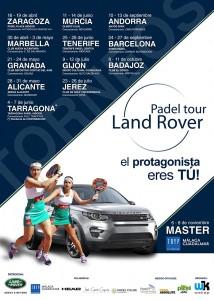 Calendario Oficial del Land Rover Pádel Tour 2015