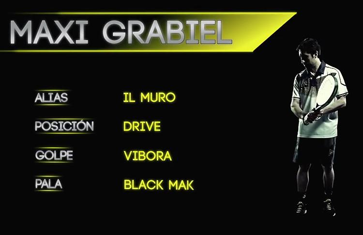 Select Player: Maxi Grabiel
