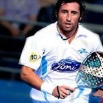 Maxi Grabiel, en acción en 2010