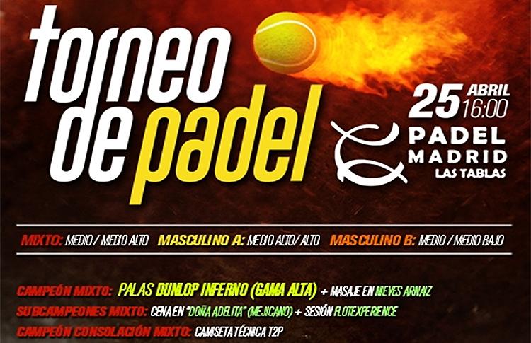 Padel Las TablasのTime2Pádelトーナメント