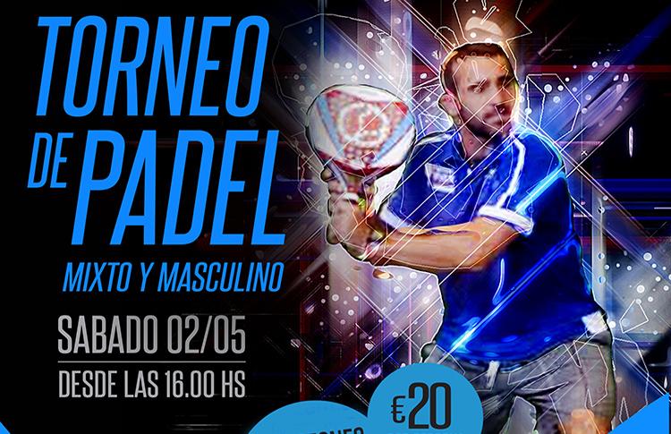 Affisch för A Tope de Pádel-turneringen på Ciudad Deportiva Jarama
