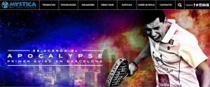 Från Mystica presenterar de sin nya hemsida
