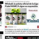 Winball, una firma que sigue MARCAndo la diferencia Entrevista a Winball en el diario Marca