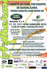 I Tournoi par équipe organisé par Pádel Cabanillas Golf