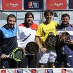 Tomàs Carbonell juga al pàdel a la Pista World Pàdel Tour muntada al Mutua Madrid Open