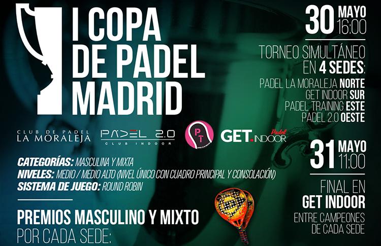 Cartel del I Torneo Copa de Madrid