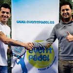 Tito Allemandi y Rubén Galán, partes del equipo de EventPádel