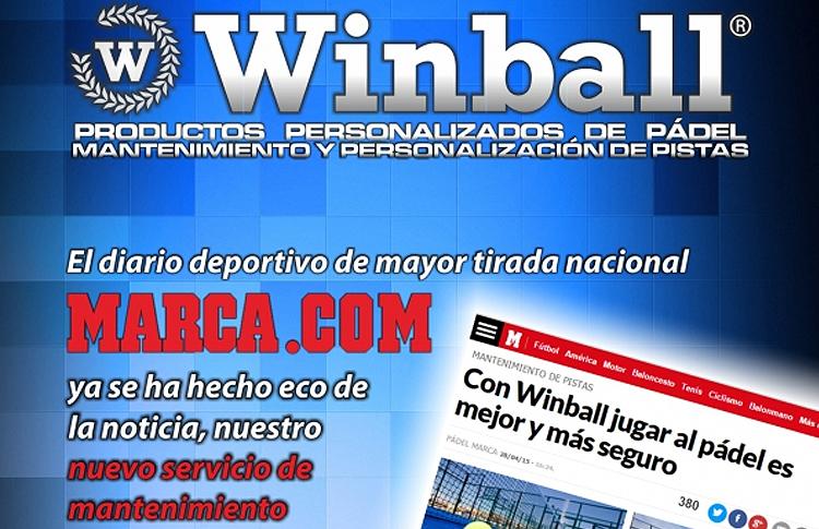 Winball präsentiert seinen Wartungsservice für Paddle-Tennisplätze