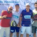 Comienza el Padel Training Day: Desafio Bela vs Lima