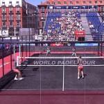 Eli Amatriain-Patty Llaguno: el pádel femenino llena de magia la Plaza Mayor de Valladolid Patty Llaguno-Eli Amatriain, en el Estrella Damm Valladolid Open