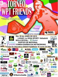 Cartel definitivo del WPT Friends III
