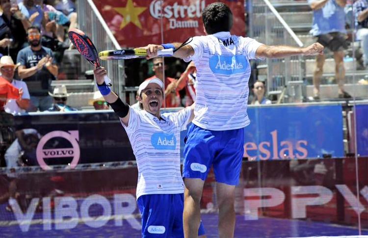 Fernando Belasteguín och Pablo Lima, vinnare av Estrella Damm Valladolid Open