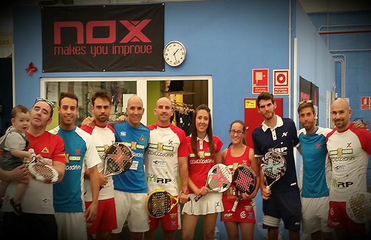 Team NOX, present al III Campionat de Pàdel Amateur d'Aix-en-Provence