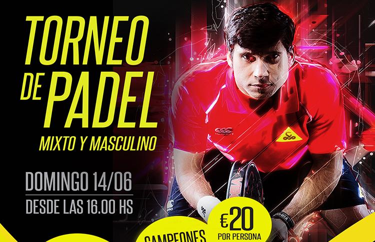 Poster della Paddle A Tope Tournament in GET Indoor