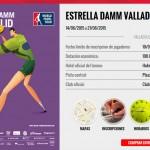 Quadre de l'Estrella Damm Valladolid Open