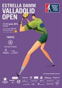 Cartel del Estrella Damm Valladolid Open