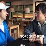 Mauri Andrini entrevista a Norberto Nesi, Presidente de la Federación Holandesa, en Hello Padel