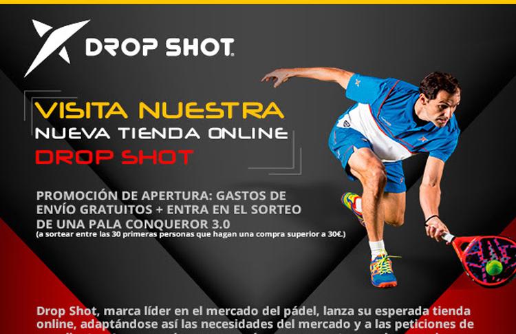 Drop Shot präsentiert seine neue Online-Verkaufswebsite